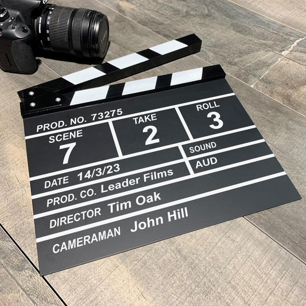 Personalised Clapperboard | The Perfect Gift For Film Lovers ...