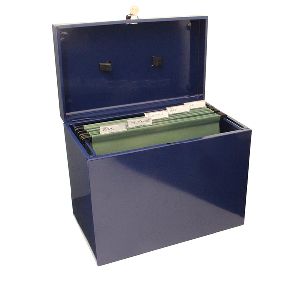 File Box with 5 Suspension Files - Made in Britain – Personalise Online