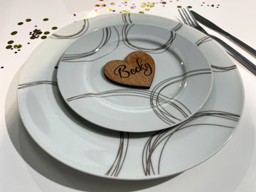 Wooden Heart Placeholder