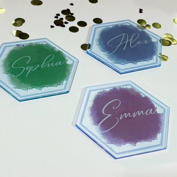 Hexagonal Acrylic Placeholder