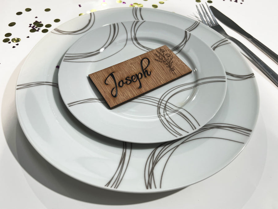 Wooden Name Placeholder Personalise Online Wooden name placeholder personalise online