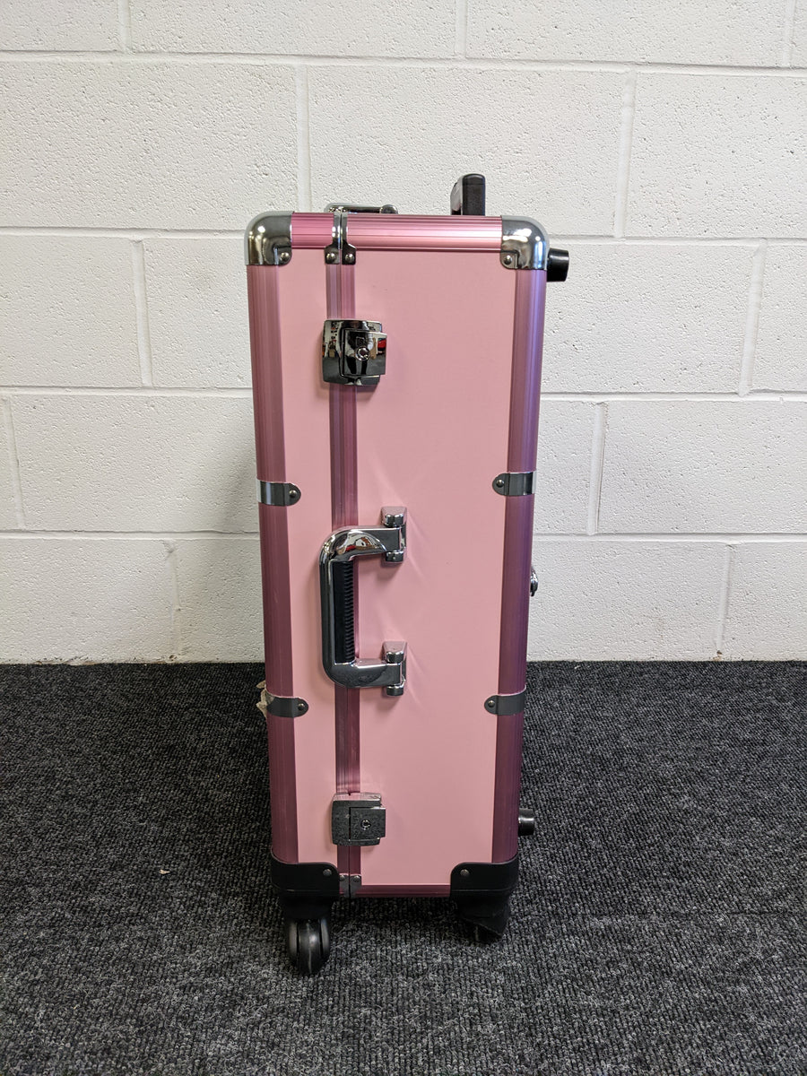 Compact Make Up Case with Trays - Pink - By Cantoni®