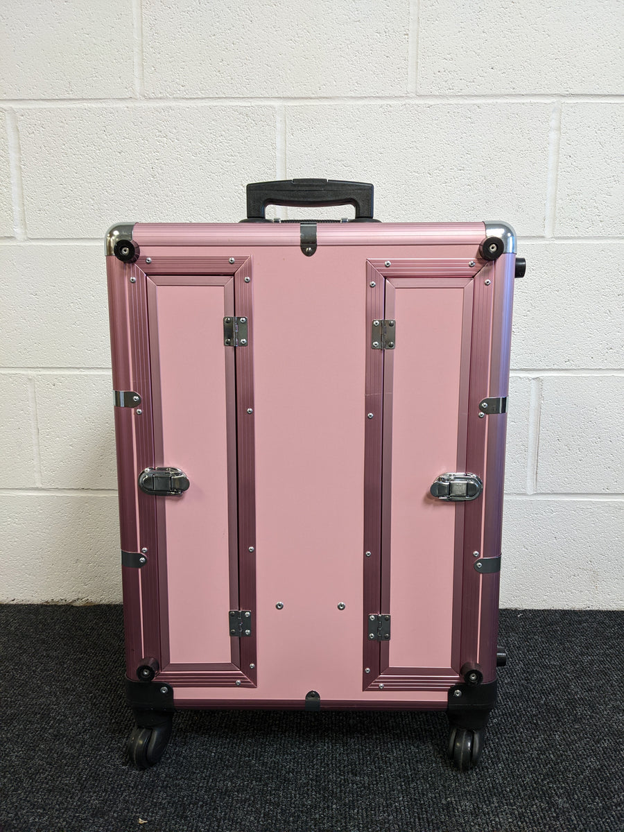Compact Make Up Case with Trays - Pink - By Cantoni®