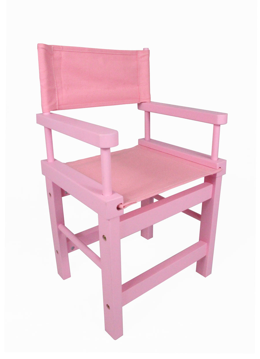 Kids' Directors Chair - Pink Frame, Pink Canvas